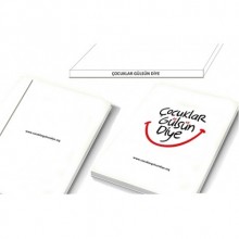 Logolu Beyaz Defter