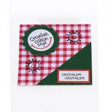 Kare Magnet Kırmızı