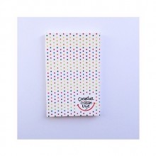 Çizgili Puantiyeli Defter 9 x 14